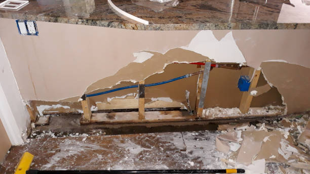 Water damage restoration process in Loveland Park, OH